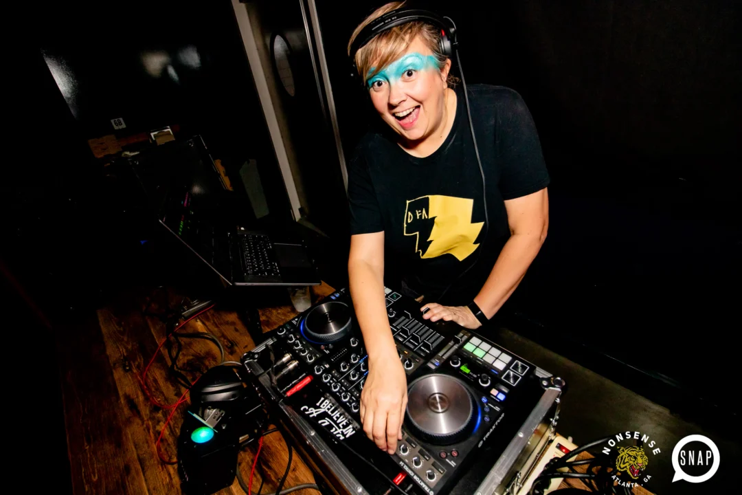 Indie Sleaze dance party - second Saturdays at Ammazza - Kimber is the DJ - Photos: Darcy of Oh Snap Kid
