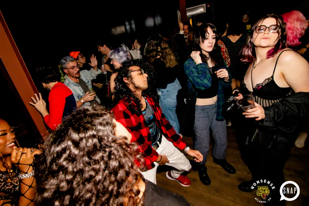 Indie Sleaze dance party - second Saturdays at Ammazza - Kimber is the DJ - Photos: Darcy of Oh Snap Kid