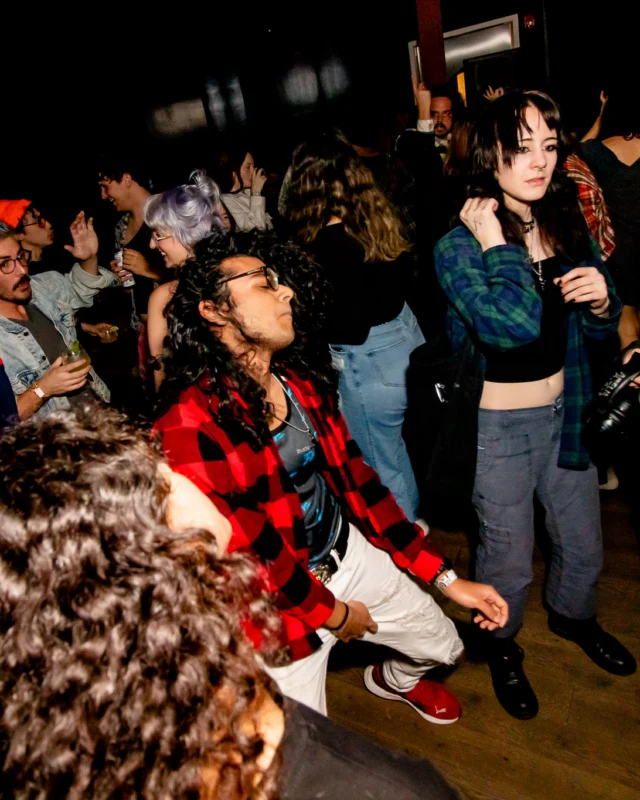 Indie Sleaze dance party - second Saturdays at Ammazza - Kimber is the DJ - Photos: Darcy of Oh Snap Kid