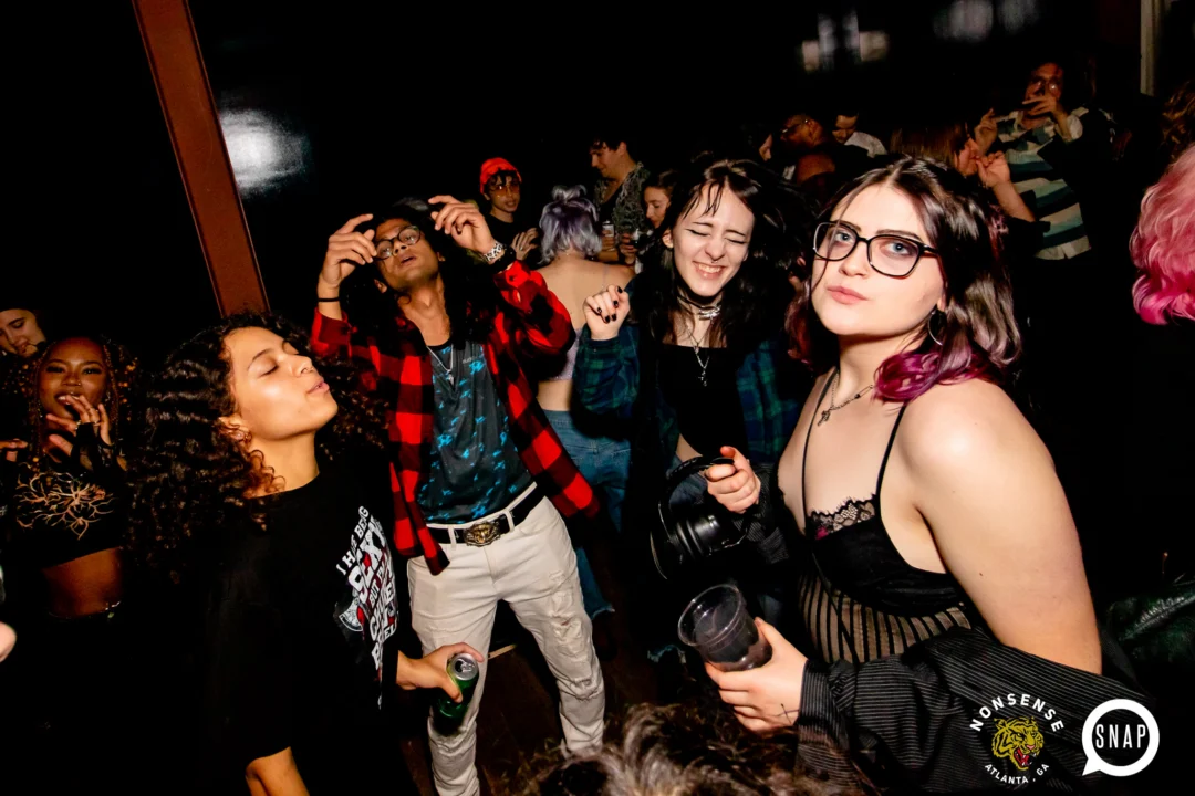 Indie Sleaze dance party - second Saturdays at Ammazza - Kimber is the DJ - Photos: Darcy of Oh Snap Kid