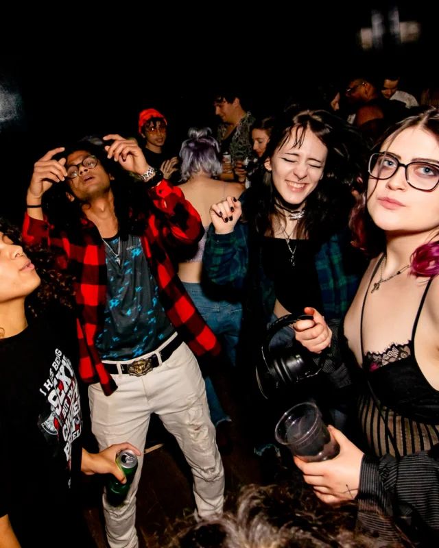 Indie Sleaze dance party - second Saturdays at Ammazza - Kimber is the DJ - Photos: Darcy of Oh Snap Kid