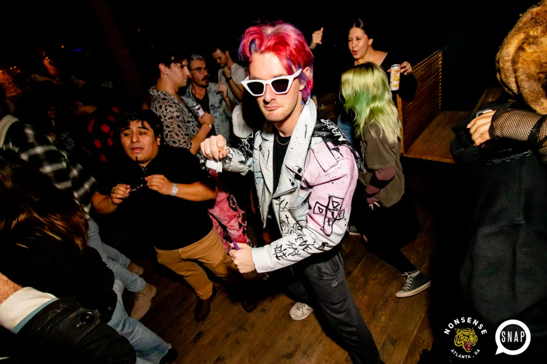 Indie Sleaze dance party - second Saturdays at Ammazza - Kimber is the DJ - Photos: Darcy of Oh Snap Kid
