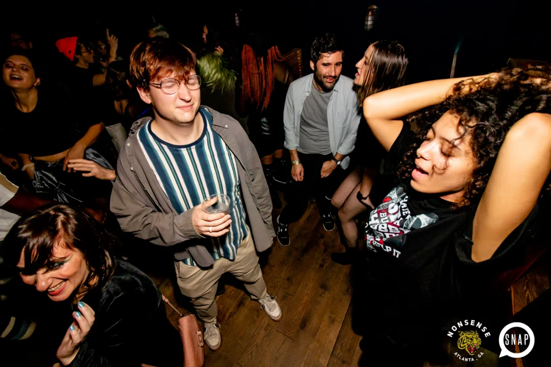 Indie Sleaze dance party - second Saturdays at Ammazza - Kimber is the DJ - Photos: Darcy of Oh Snap Kid