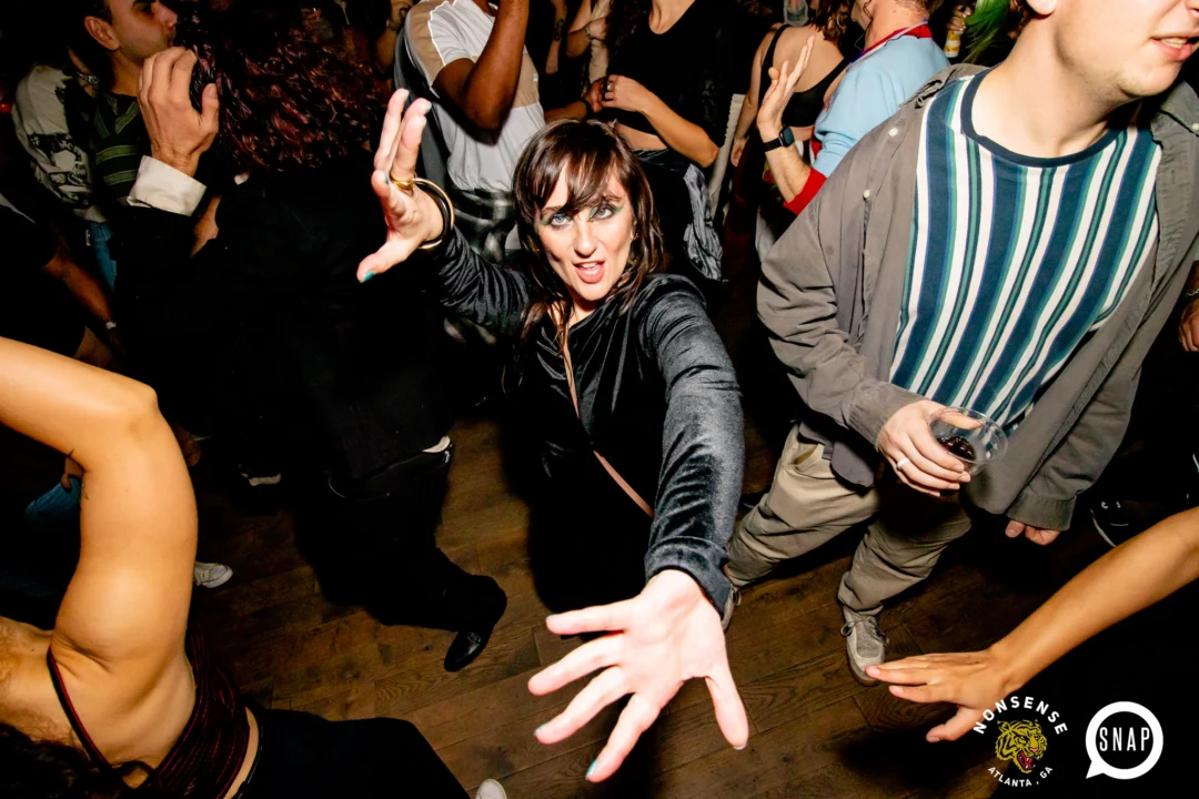 Indie Sleaze dance party - second Saturdays at Ammazza - Kimber is the DJ - Photos: Darcy of Oh Snap Kid