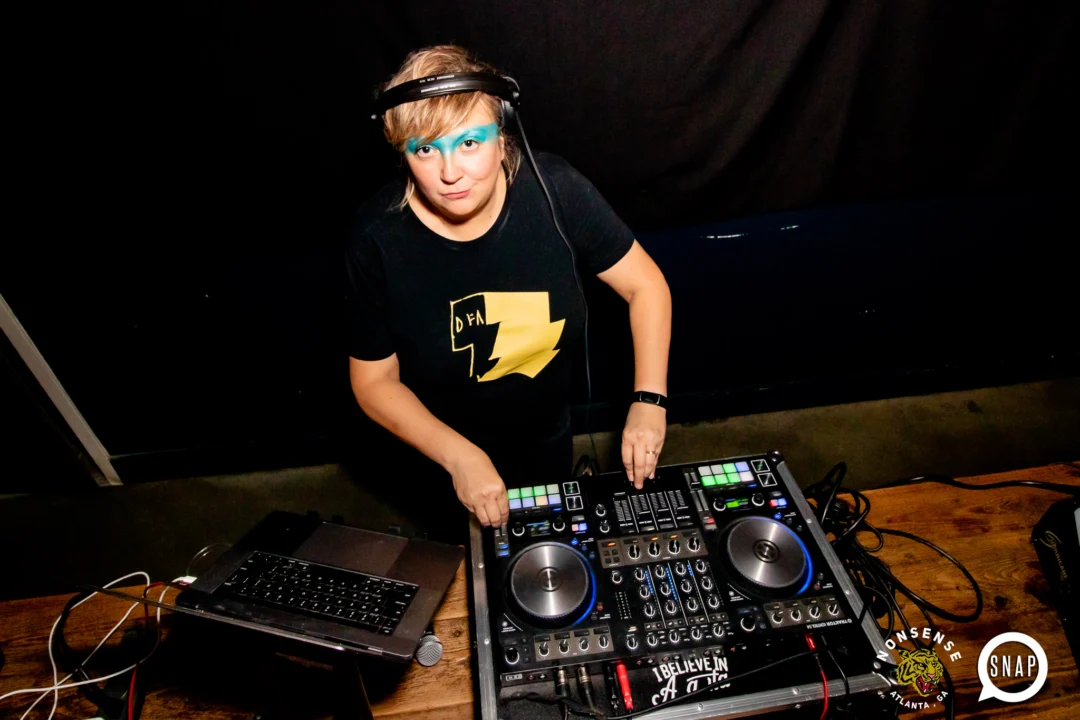 Indie Sleaze dance party - second Saturdays at Ammazza - Kimber is the DJ - Photos: Darcy of Oh Snap Kid