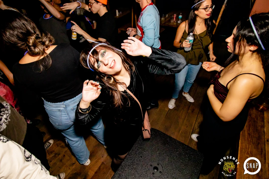 Indie Sleaze dance party - second Saturdays at Ammazza - Kimber is the DJ - Photos: Darcy of Oh Snap Kid
