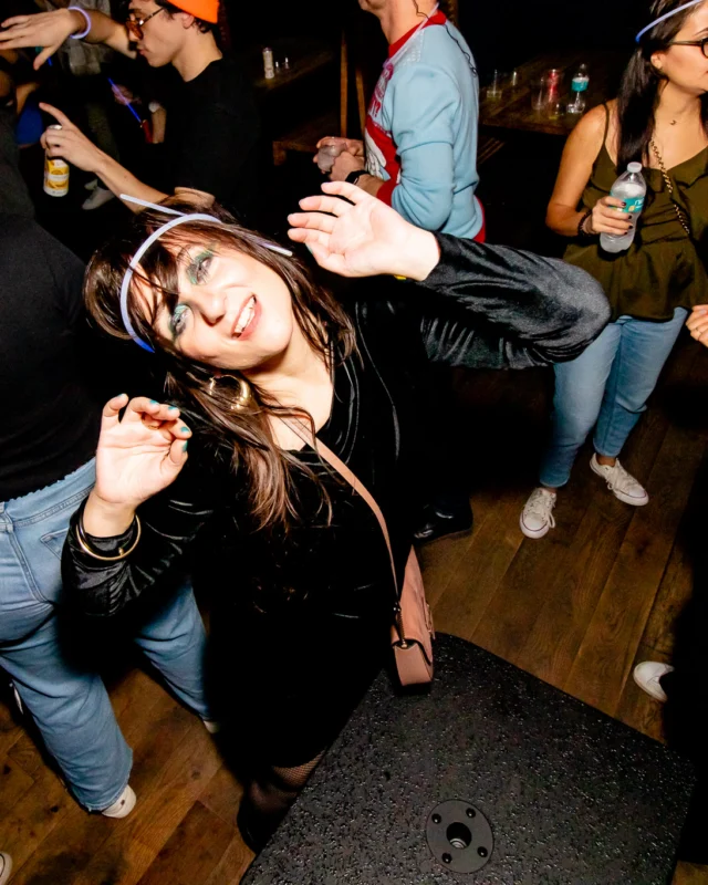 Indie Sleaze dance party - second Saturdays at Ammazza - Kimber is the DJ - Photos: Darcy of Oh Snap Kid