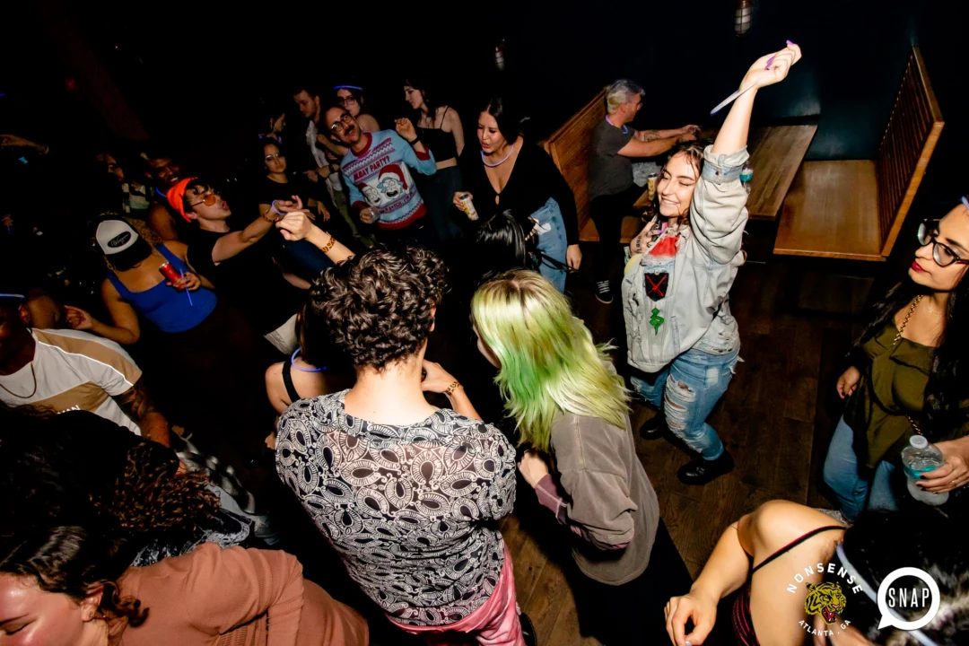 Indie Sleaze dance party - second Saturdays at Ammazza - Kimber is the DJ - Photos: Darcy of Oh Snap Kid