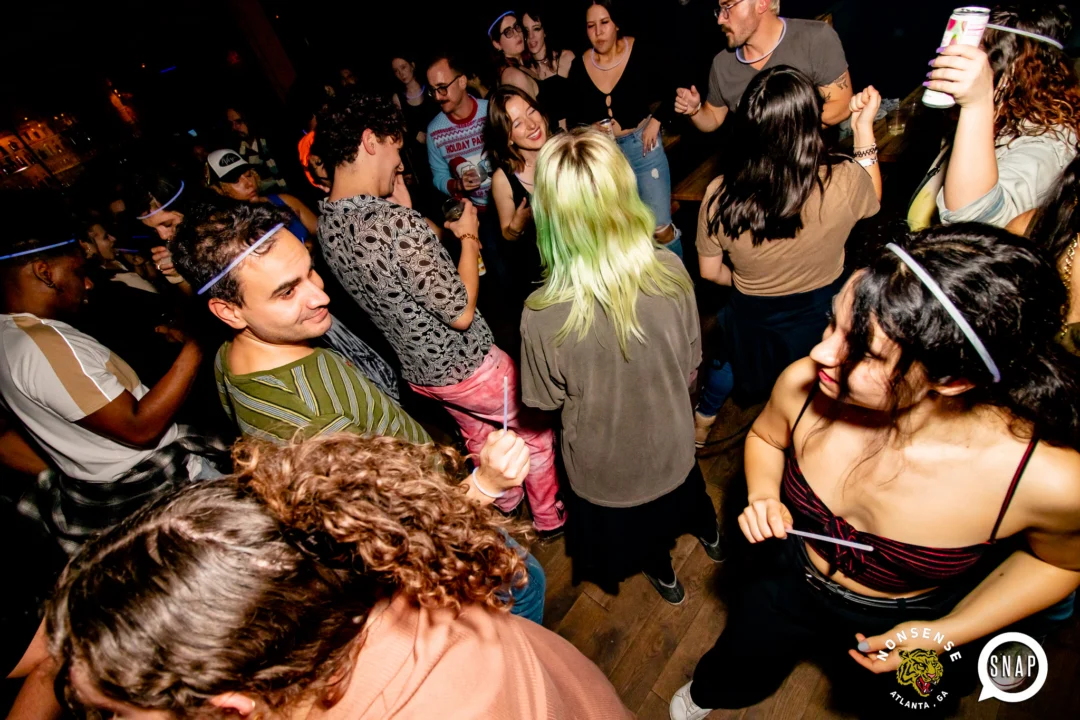 Indie Sleaze dance party - second Saturdays at Ammazza - Kimber is the DJ - Photos: Darcy of Oh Snap Kid
