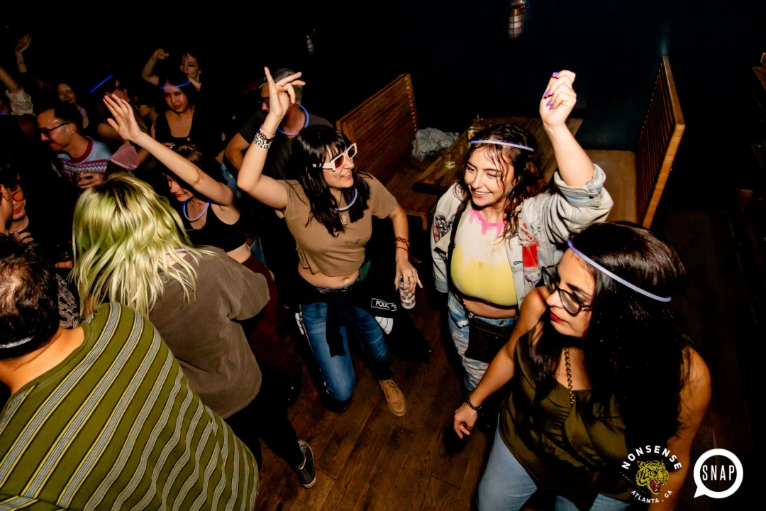 Indie Sleaze dance party - second Saturdays at Ammazza - Kimber is the DJ - Photos: Darcy of Oh Snap Kid