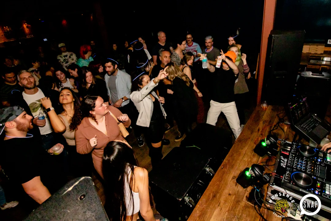 Indie Sleaze dance party - second Saturdays at Ammazza - Kimber is the DJ - Photos: Darcy of Oh Snap Kid