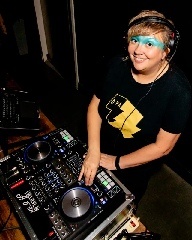 Indie Sleaze dance party - second Saturdays at Ammazza - Kimber is the DJ - Photos: Darcy of Oh Snap Kid