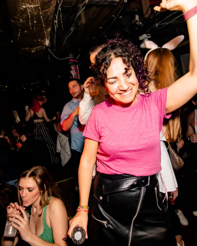 Hot Mess dance pop party - third Friday of every month at The Basement - January 2023 - Kimber is the DJ - Pic: Oh Snap Kid