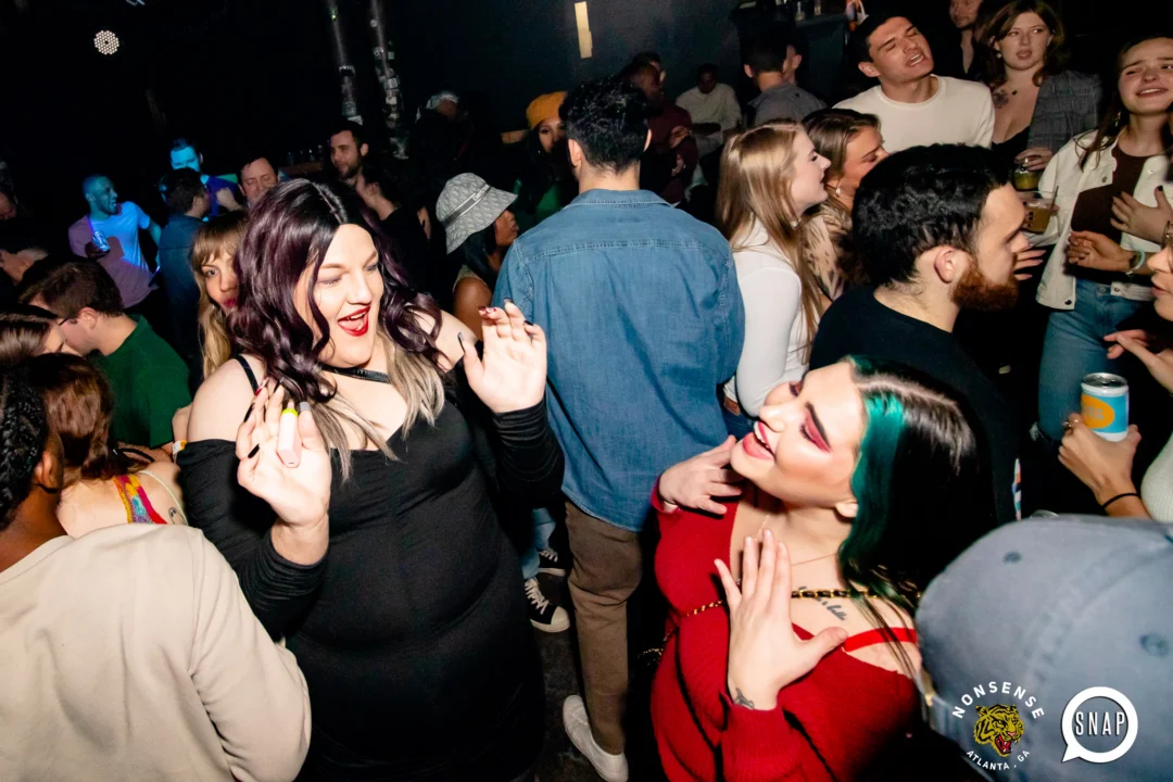 Hot Mess dance pop party - third Friday of every month at The Basement - January 2023 - Kimber is the DJ - Pic: Oh Snap Kid