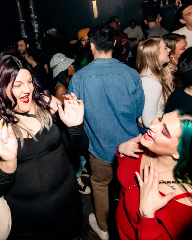 Hot Mess dance pop party - third Friday of every month at The Basement - January 2023 - Kimber is the DJ - Pic: Oh Snap Kid