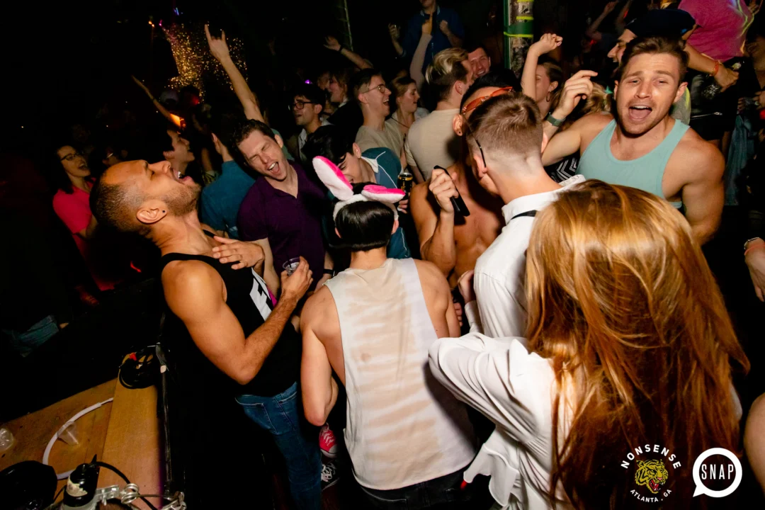 Hot Mess dance pop party - third Friday of every month at The Basement - January 2023 - Kimber is the DJ - Pic: Oh Snap Kid