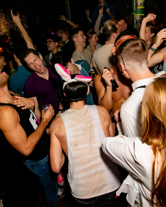 Hot Mess dance pop party - third Friday of every month at The Basement - January 2023 - Kimber is the DJ - Pic: Oh Snap Kid