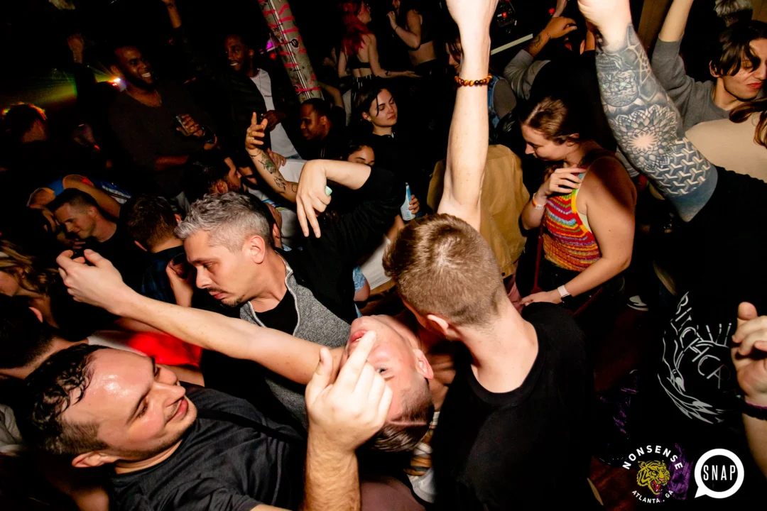 Hot Mess dance pop party - third Friday of every month at The Basement - January 2023 - Kimber is the DJ - Pic: Oh Snap Kid