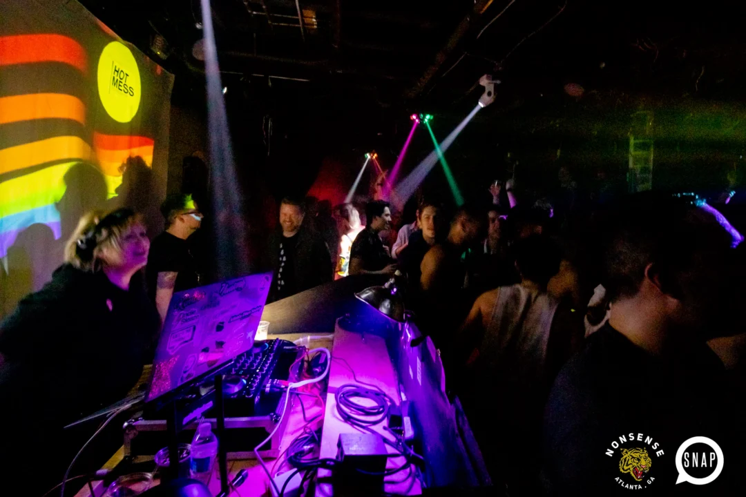 Hot Mess dance pop party - third Friday of every month at The Basement - January 2023 - Kimber is the DJ - Pic: Oh Snap Kid