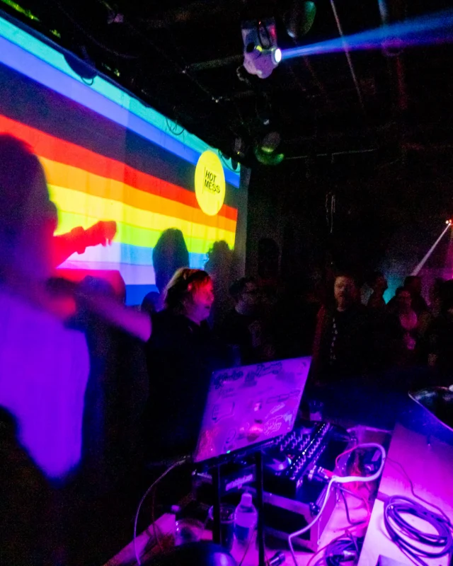 Hot Mess dance pop party - third Friday of every month at The Basement - January 2023 - Kimber is the DJ - Pic: Oh Snap Kid
