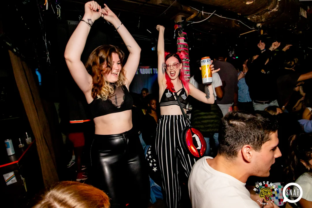 Hot Mess dance pop party - third Friday of every month at The Basement - January 2023 - Kimber is the DJ - Pic: Oh Snap Kid