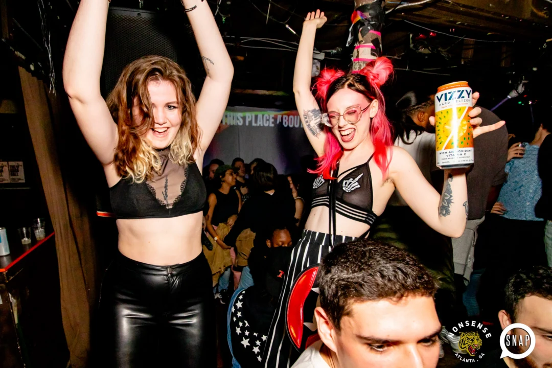 Hot Mess dance pop party - third Friday of every month at The Basement - January 2023 - Kimber is the DJ - Pic: Oh Snap Kid