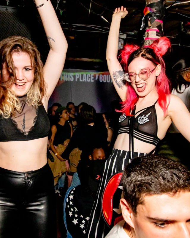 Hot Mess dance pop party - third Friday of every month at The Basement - January 2023 - Kimber is the DJ - Pic: Oh Snap Kid