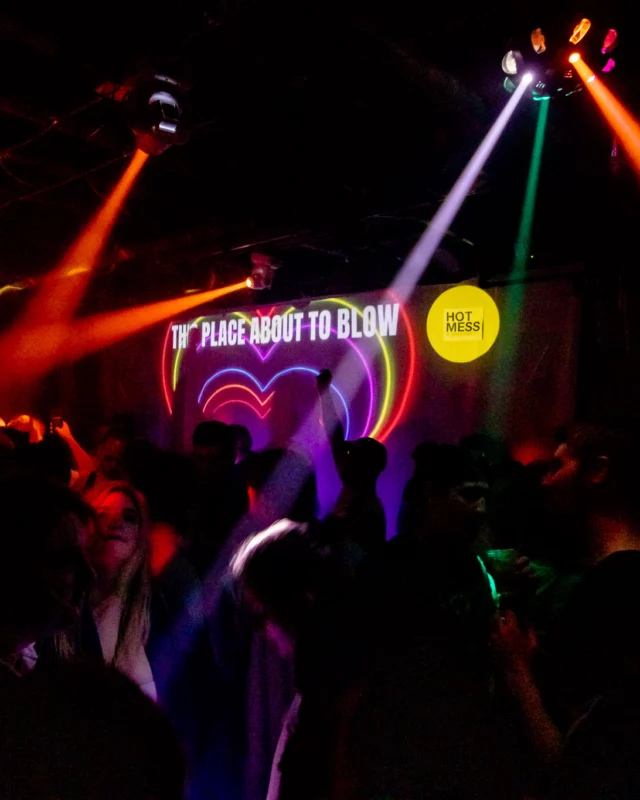 Hot Mess dance pop party - third Friday of every month at The Basement - January 2023 - Kimber is the DJ - Pic: Oh Snap Kid