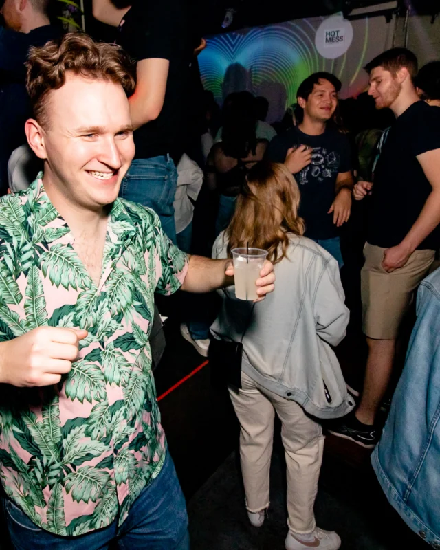Hot Mess dance pop party - third Friday of every month at The Basement - January 2023 - Kimber is the DJ - Pic: Oh Snap Kid