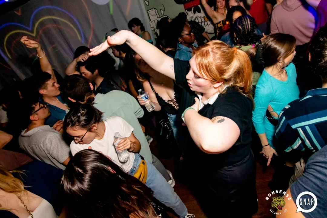 Hot Mess dance pop party - third Friday of every month at The Basement - January 2023 - Kimber is the DJ - Pic: Oh Snap Kid