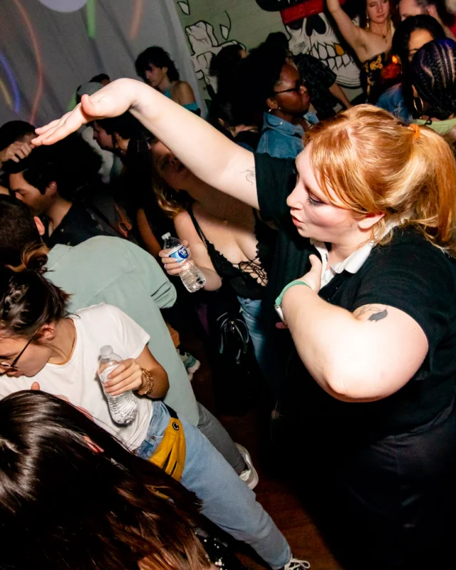 Hot Mess dance pop party - third Friday of every month at The Basement - January 2023 - Kimber is the DJ - Pic: Oh Snap Kid