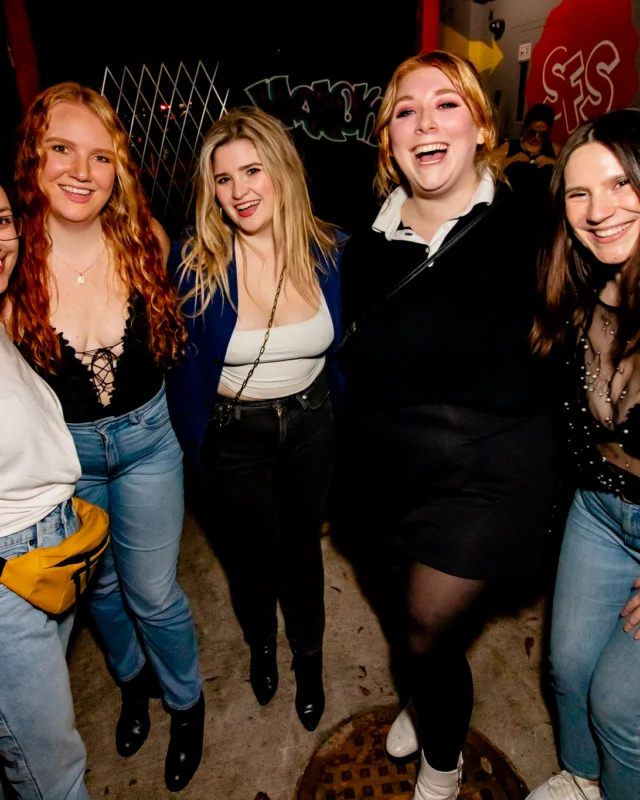 Hot Mess dance pop party - third Friday of every month at The Basement - January 2023 - Kimber is the DJ - Pic: Oh Snap Kid