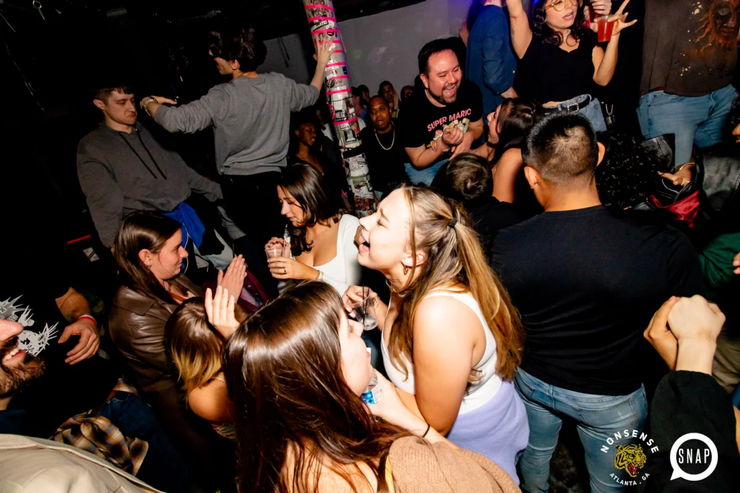Hot Mess dance pop party - third Friday of every month at The Basement - January 2023 - Kimber is the DJ - Pic: Oh Snap Kid