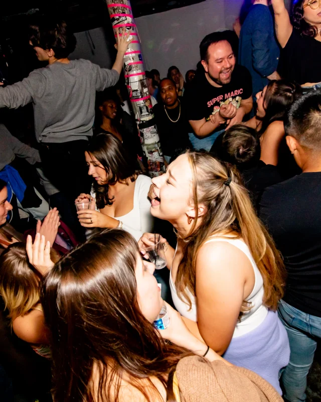 Hot Mess dance pop party - third Friday of every month at The Basement - January 2023 - Kimber is the DJ - Pic: Oh Snap Kid