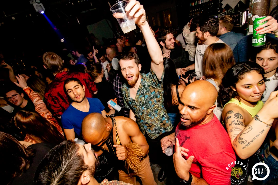 Hot Mess dance pop party - third Friday of every month at The Basement - January 2023 - Kimber is the DJ - Pic: Oh Snap Kid