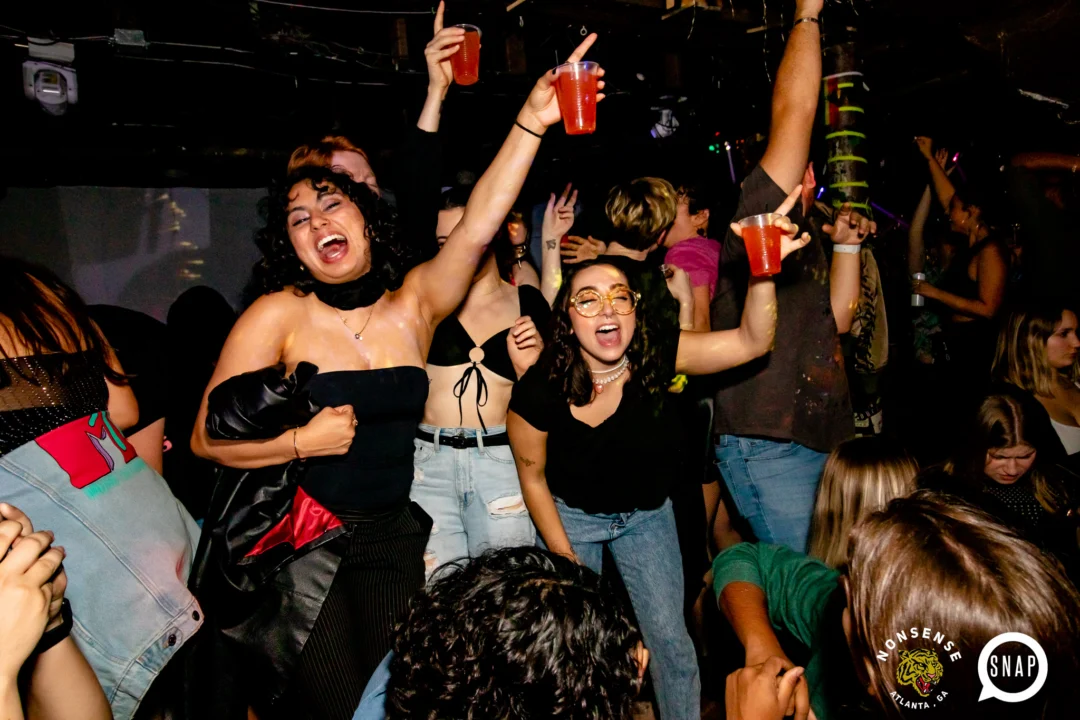 Hot Mess dance pop party - third Friday of every month at The Basement - January 2023 - Kimber is the DJ - Pic: Oh Snap Kid
