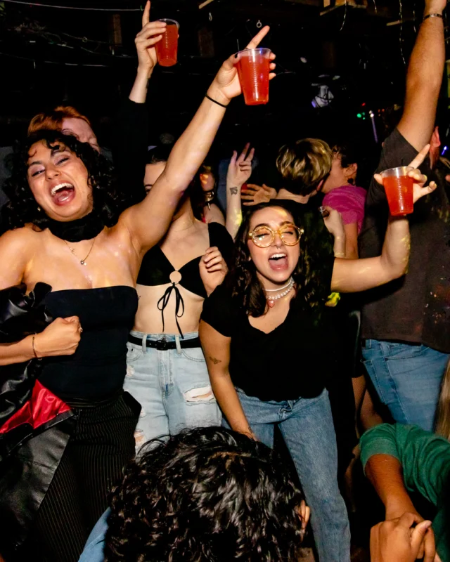 Hot Mess dance pop party - third Friday of every month at The Basement - January 2023 - Kimber is the DJ - Pic: Oh Snap Kid