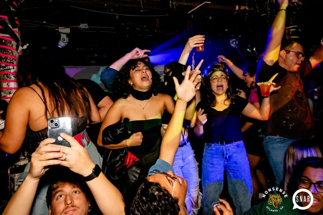 Hot Mess dance pop party - third Friday of every month at The Basement - January 2023 - Kimber is the DJ - Pic: Oh Snap Kid