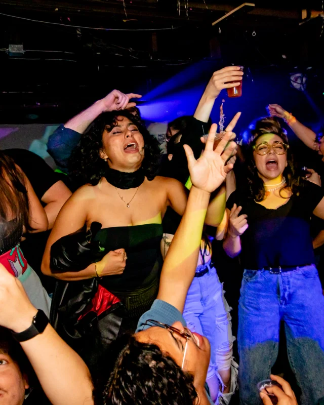 Hot Mess dance pop party - third Friday of every month at The Basement - January 2023 - Kimber is the DJ - Pic: Oh Snap Kid