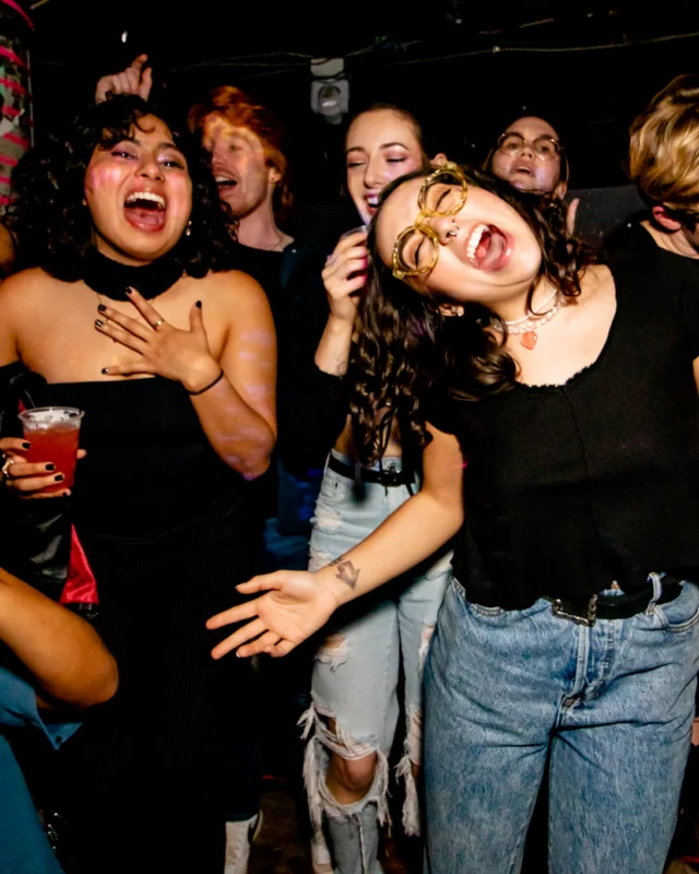 Hot Mess dance pop party - third Friday of every month at The Basement - January 2023 - Kimber is the DJ - Pic: Oh Snap Kid