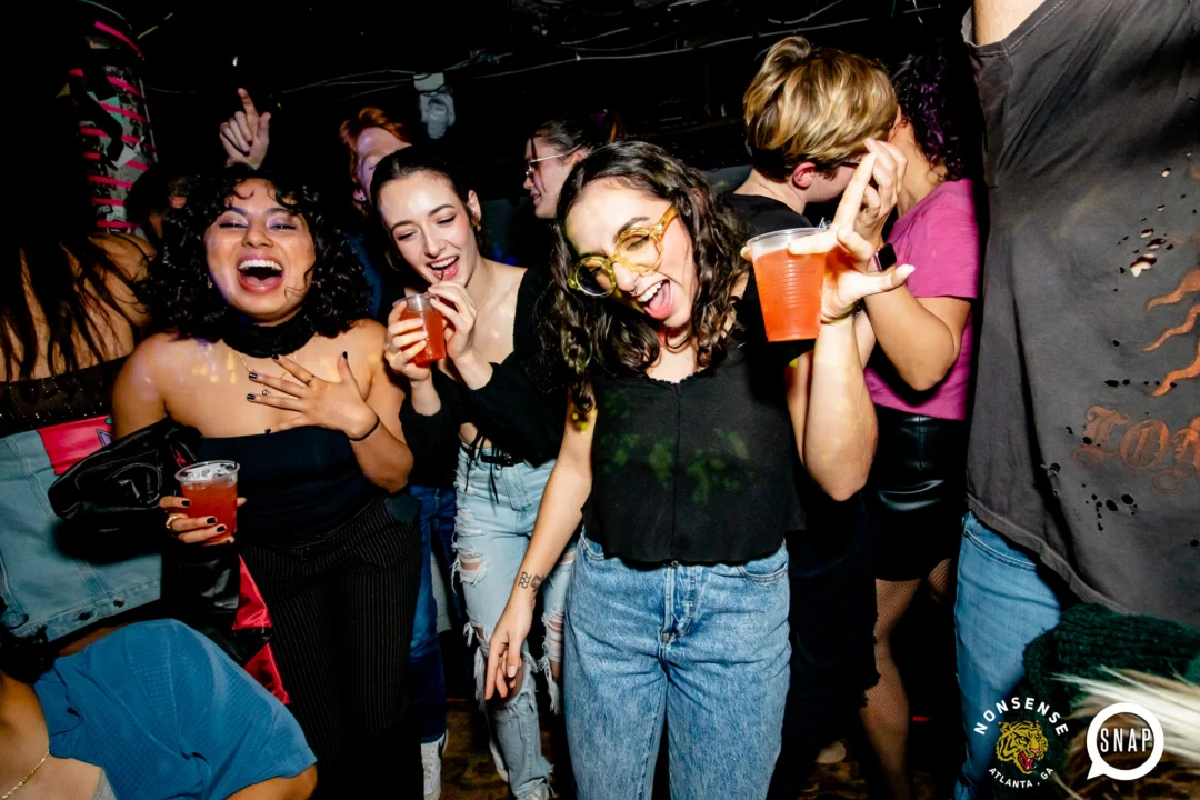 Hot Mess dance pop party - third Friday of every month at The Basement - January 2023 - Kimber is the DJ - Pic: Oh Snap Kid