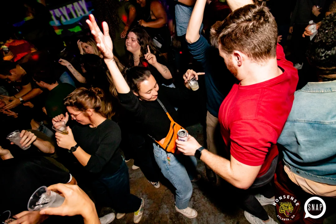 Hot Mess dance pop party - third Friday of every month at The Basement - January 2023 - Kimber is the DJ - Pic: Oh Snap Kid