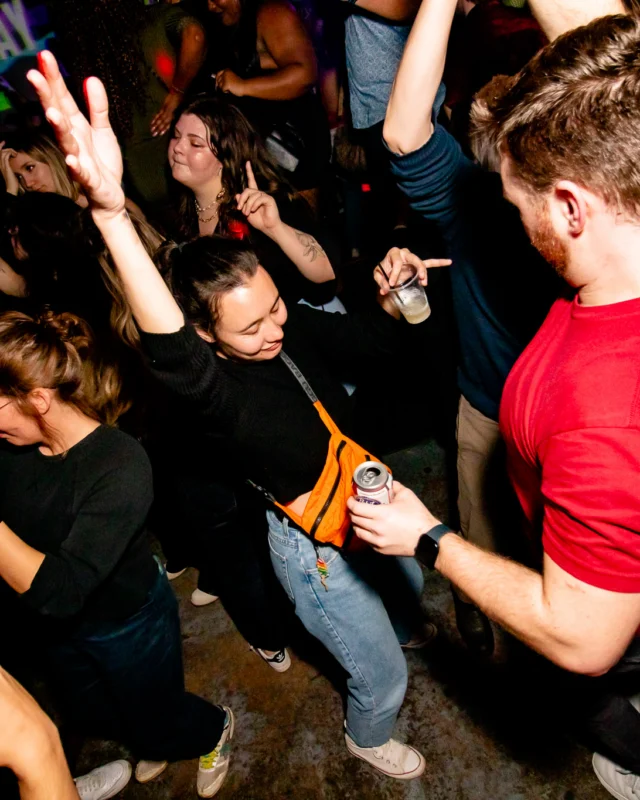 Hot Mess dance pop party - third Friday of every month at The Basement - January 2023 - Kimber is the DJ - Pic: Oh Snap Kid