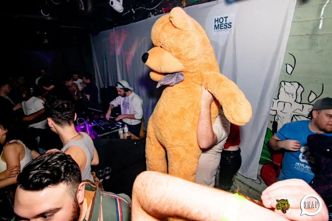 Hot Mess dance pop party - third Friday of every month at The Basement - January 2023 - Kimber is the DJ - Pic: Oh Snap Kid