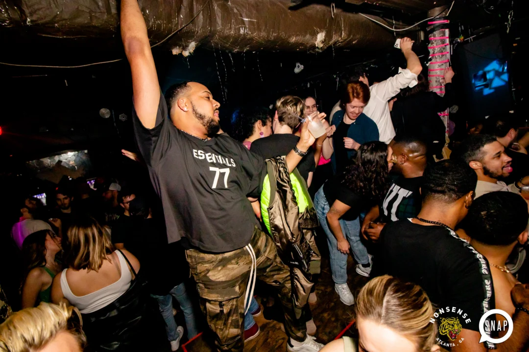 Hot Mess dance pop party - third Friday of every month at The Basement - January 2023 - Kimber is the DJ - Pic: Oh Snap Kid