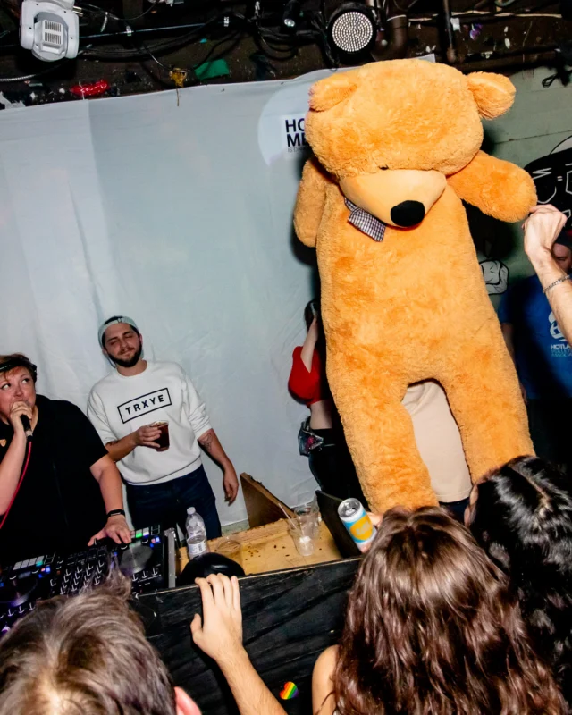 Hot Mess dance pop party - third Friday of every month at The Basement - January 2023 - Kimber is the DJ - Pic: Oh Snap Kid