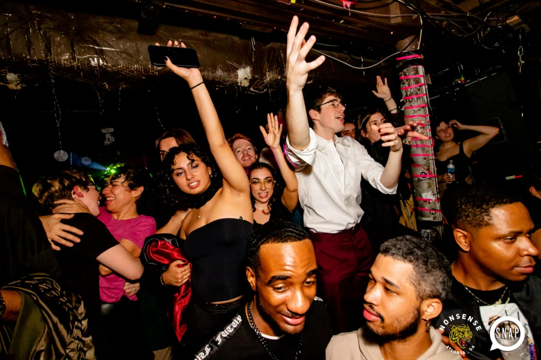 Hot Mess dance pop party - third Friday of every month at The Basement - January 2023 - Kimber is the DJ - Pic: Oh Snap Kid