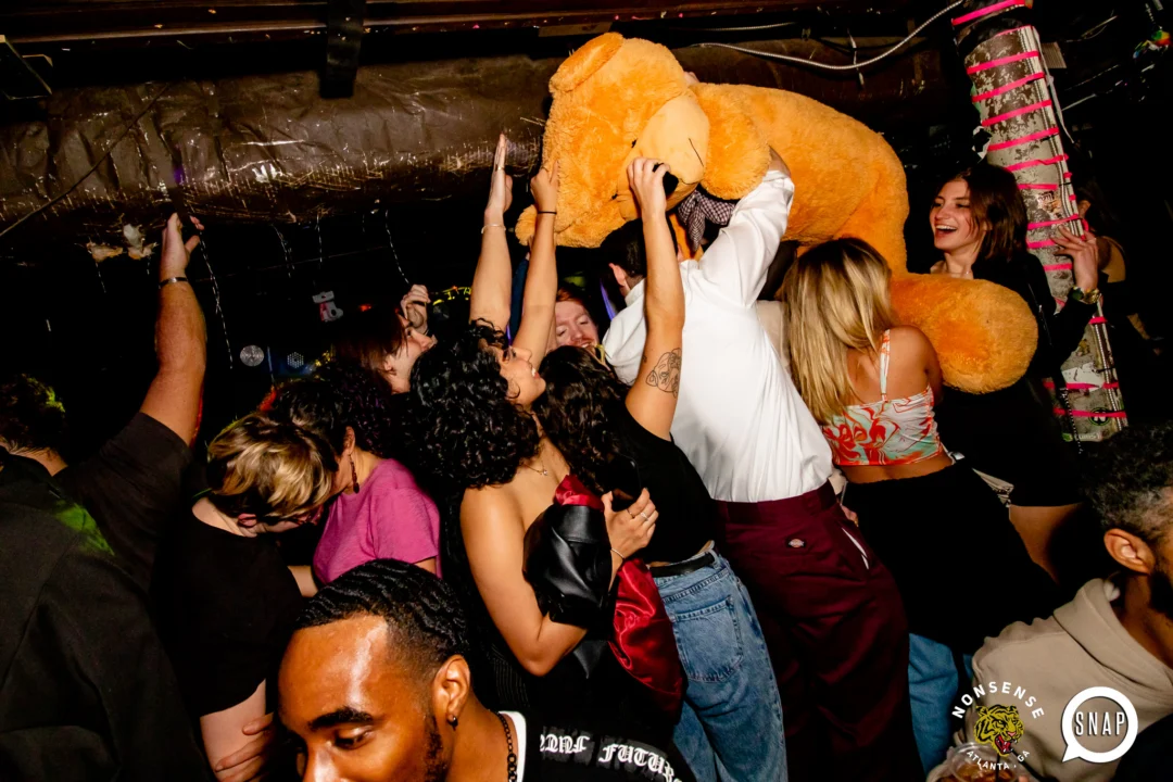 Hot Mess dance pop party - third Friday of every month at The Basement - January 2023 - Kimber is the DJ - Pic: Oh Snap Kid