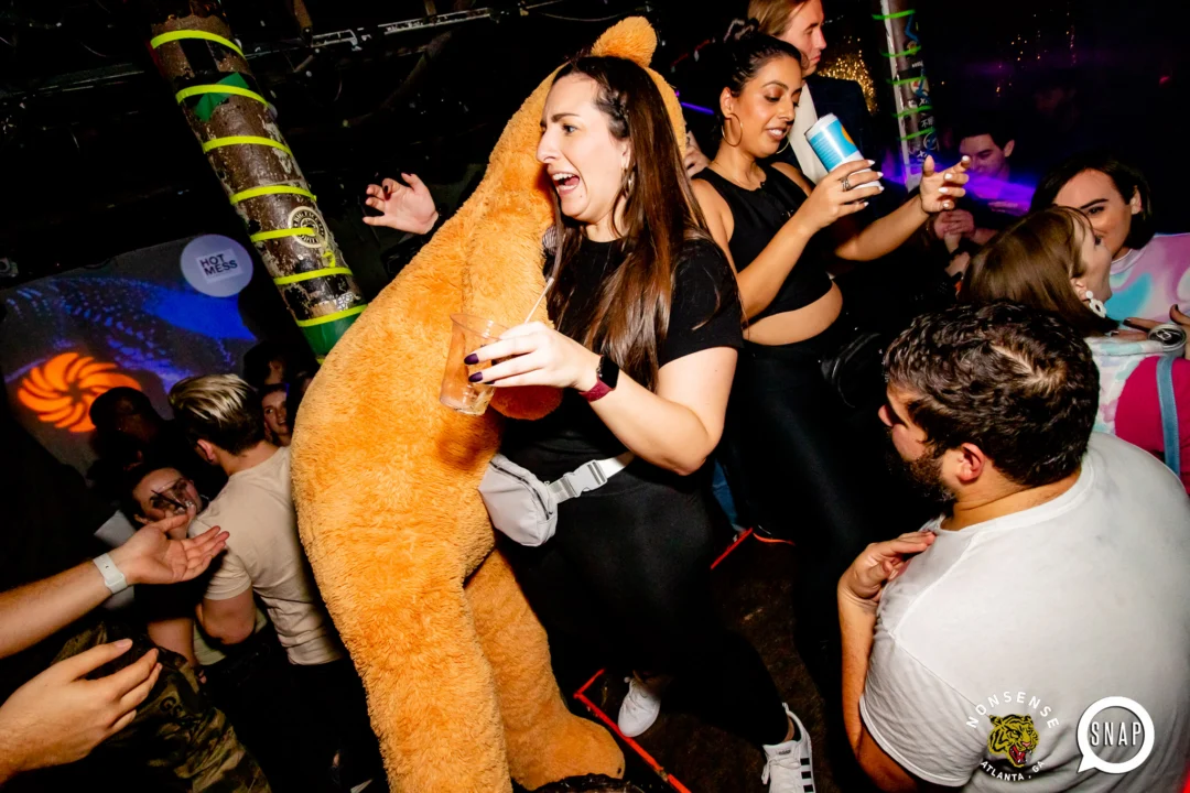 Hot Mess dance pop party - third Friday of every month at The Basement - January 2023 - Kimber is the DJ - Pic: Oh Snap Kid