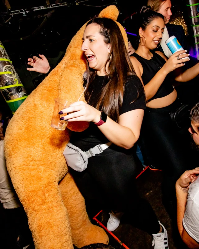 Hot Mess dance pop party - third Friday of every month at The Basement - January 2023 - Kimber is the DJ - Pic: Oh Snap Kid